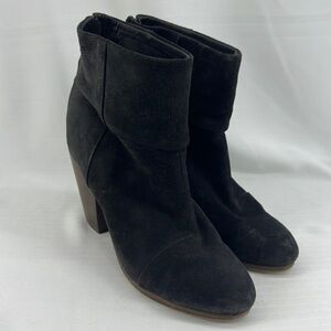 Rag & Bone Suede Newbury Ankle Boots